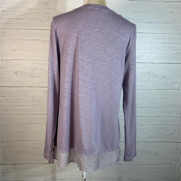 Soft Surroundings lavender tunic top size M - Picture 4 of 8
